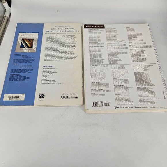 Piano Sheet Music Book Alfred Scales Chord Arpeggio Cadence GWM Literature Vol 4 - Picture 2 of 8